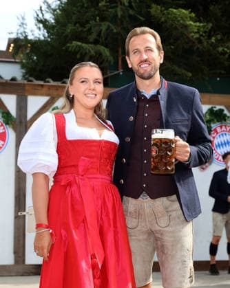 FC Bayern Munich at Oktoberfest 2026: Harry Kane with his wife Katie Goodland on September 20, 2026, at Oktoberfest in Käfer’s Wiesen Schänke on the Theresienwiese in Munich. Photo: FC Bayern Munich. FC Bayern Munich at Oktoberfest 2026