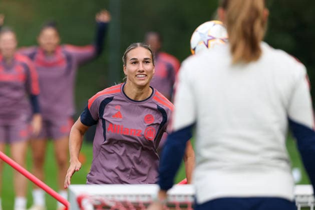 Jana Kappes, FC Bayern Munich, GER, FC Bayern Munich Women s Final Training Session, Soccer, UEFA Women s Champions League, 2026–2027 Season, September 21, 2026, GER, FC Bayern Munich Women s Final Training Session, Soccer, UEFA Women s Champions League, 2026–2027 Season, September 21, 2026, Munich Copyright: xEibner-Pressefoto JennixMaulx EP_JML