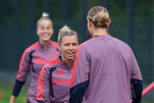 Linda Dallmann, FC Bayern Munich, 10, GER, FC Bayern Munich Women s Final Training Session, Soccer, UEFA Women s Champions League, 2026–2027 Season, September 21, 2026, GER, FC Bayern Munich Women s Final Training Session, Soccer, UEFA Women s Champions League, 2026–2027 Season, September 21, 2026, Munich Copyright: xEibner-Pressefoto JennixMaulx EP_JML