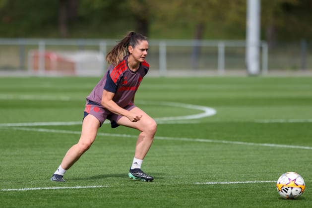 Sarah Zadrazil, FC Bayern Munich, 25, GER, FC Bayern Munich Women s Final Training Session, Soccer, UEFA Women s Champions League, 2026–2027 Season, September 21, 2026, GER, FC Bayern Munich Women s Final Training Session, Soccer, UEFA Women s Champions League, 2026–2027 Season, September 21, 2026, Munich Copyright: xEibner-Pressefoto JennixMaulx EP_JML