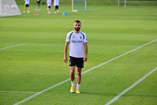 September 21, 2026, Mönchengladbach Soccer, Men s, 2026–2027 Season, Borussia Mönchengladbach Training, Franck Honorat, Gladbach. DFL regulations prohibit any use of photographs as image sequences and or quasi-video footage at Borussia Park, North Rhine-Westphalia, Germany
