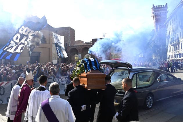 Db Milano 21 09 2026 - funerali Sandro Mazzola foto Daniele Buffa Image nella foto: funerali Sandro Mazzola 