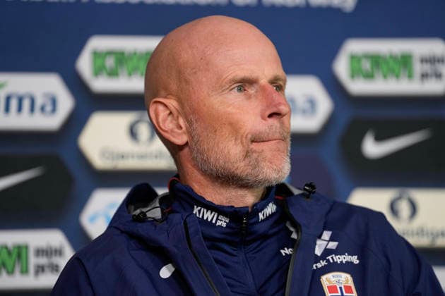 Press Conference with Stale Solbakken, Oslo, September 21, 2026: Norway’s national team head coach, Stale Solbakken, meets with the press ahead of the men’s national team’s upcoming Nations League matches, in which Norway will face Denmark, Wales, and Portugal. Photo by Beate Oma Dahle, NTB, Oslo, Norway. EDITORIAL USE ONLY. RESTRICTED USE FOR BETTING COMPANIES Copyright: xBeatexOmaxDahlex xNTBx