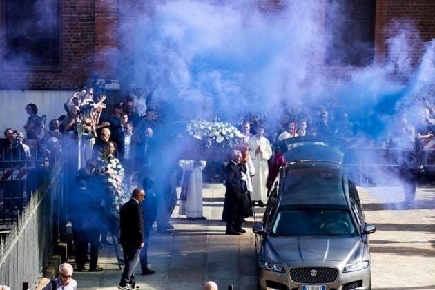 Funerali di Sandro Mazzola ex giocatore dell™Inter alla basilica di Sant™Ambrogio Milano - Italia - Cronaca LunedÃ¬, 21 Luglio, 2026 (Foto di Marco Ottico Lapresse) Funeral of Sandro Mazzola former Inter player at the Basilica of Sant™Ambrogio Milan - Italy - News Monday, 21 July, 2026  Copyright: xMarcoxOttico LaPressex
