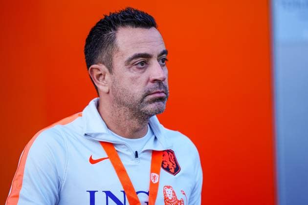 ZEIST , 21-09-2026 , KNVB Campus , season 2026 2027 , Dutch International football , Training session Netherlands , picture shows Netherlands trainer coach Xavi Hernandez Training Netherlands 21-09-2026  x207384343x Copyright: