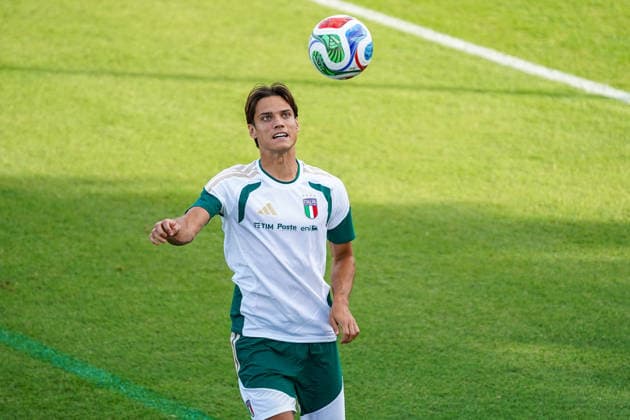 Samuele Ricci during the Italia team training at federal technical center of Coverciano, Florence, Italy - September 21, 2026. - Soccer  Copyright: xSaraxEsposito LaPressex