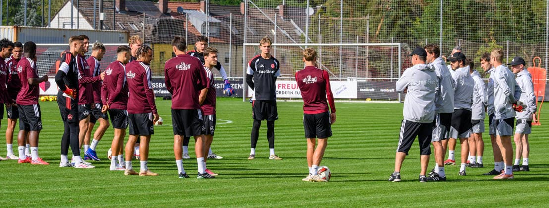 September 21, 2026 Soccer 2 Bundesliga 2026–2027 Season 1 FC Nürnberg (FCN) Club Training Sports Photo by Zink xwoxzix: Players and Staff Before Training Begins