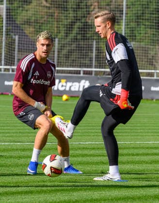 September 21, 2026 Soccer 2 Bundesliga 2026–2027 Season 1 FC Nuremberg FCN Club Training Sports Photo Zink xwoxzix Sigurd Haugen 9, 1 FC Nuremberg FCN Jan Reichert 1, 1 FC Nuremberg FCN