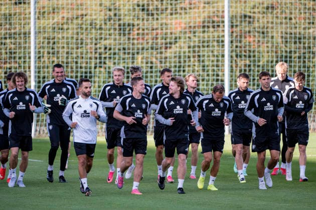 Training of the Czech national soccer team before the Nations League match against Croatia, in Prague, Czech Republic, September 21, 2026. (CTKxPhoto VitxSimanek) CTKPhotoP2026092106375  CTKPhotoP2026092106375