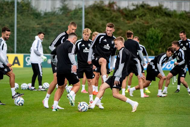 Training of the Czech national soccer team before the Nations League match against Croatia, in Prague, Czech Republic, September 21, 2026. (CTKxPhoto VitxSimanek) CTKPhotoP2026092106476  CTKPhotoP2026092106476