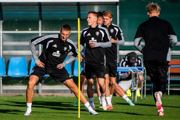 Training of the Czech national soccer team before the Nations League match against Croatia, in Prague, Czech Republic, September 21, 2026. (CTKxPhoto VitxSimanek) CTKPhotoP2026092106685  CTKPhotoP2026092106685
