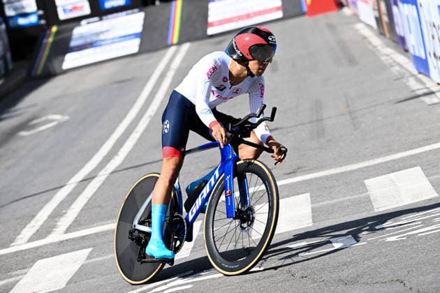 2026 UCI Road World Championships Picture by Simon Wilkinson SWpix.com - 21 09 2026 - Cycling - 2026 UCI Road World Championships - MontrÃ al, Canada - Men Under-23 Individual Time Trial (ITT) - Isshin Yamasato (Japan) MontrÃ al Avenue du Parc Canada Copyright: x xSWpix.comx(t axPhotographyxHubxLtd)xSimonxWilkinson SWpix.comx SWP-3521-0870