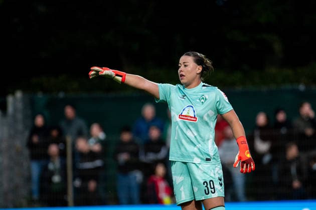 September 21, 2026, GER, Soccer, Women, Google Pixel 1 Bundesliga, 2026–2027 Season, Matchday 4, SV Werder Bremen vs. VfB Stuttgart, Mariella el Sherif, Werder Bremen, 39. DFB and DFL regulations prohibit any use of photographs as image sequences and or quasi-video. Bremen Stadium, Platz 11, Bremen, Germany Copyright: xNordphoto Memmlerx