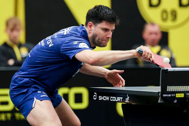 Dimitrij Ovtcharov of TTC RhoenSprudel Fulda Maberzell controls the ball during the Men s Table Tennis Bundesliga match between Borussia Dortmund and TTC RhoenSprudel Fulda Maberzell, Bruegmannstrasse Sports Hall on September 21, 2026, in Dortmund, Germany. Photo by Marco Steinbrenner, DeFodi Images. Dimitrij Ovtcharov of TTC RhoenSprudel Fulda Maberzell controls the ball during the 1st Men’s Table Tennis Bundesliga match between Borussia Dortmund and TTC RhoenSprudel Fulda Maberzell at the Bruegmannstrasse Sports Hall on September 21, 2026 in Dortmund, Germany. Photo by Marco Steinbrenner, DeFodi Images. Photo by Marco Steinbrenner, DeFodi Images