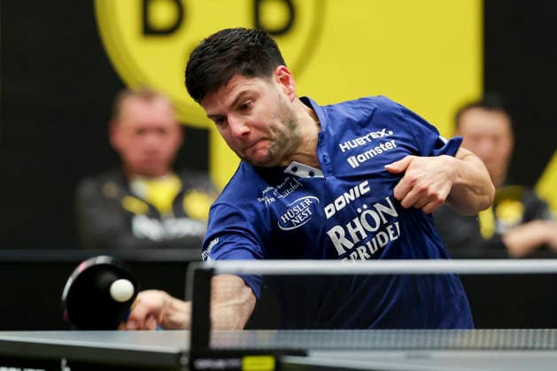 Dimitrij Ovtcharov of TTC RhoenSprudel Fulda Maberzell controls the ball during the Men s Table Tennis Bundesliga match between Borussia Dortmund and TTC RhoenSprudel Fulda Maberzell, Bruegmannstrasse Sports Hall on September 21, 2026, in Dortmund, Germany. Photo by Marco Steinbrenner, DeFodi Images. Dimitrij Ovtcharov of TTC RhoenSprudel Fulda Maberzell controls the ball during the 1st Men’s Table Tennis Bundesliga match between Borussia Dortmund and TTC RhoenSprudel Fulda Maberzell at the Bruegmannstrasse Sports Hall on September 21, 2026 in Dortmund, Germany. Photo by Marco Steinbrenner, DeFodi Images. Photo by Marco Steinbrenner, DeFodi Images