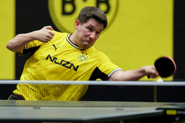 Kristian Karlsson of Borussia Dortmund controls the ball during the Men s Table Tennis Bundesliga match between Borussia Dortmund and TTC RhoenSprudel Fulda Maberzell at the Bruegmannstrasse Sports Hall on September 21, 2026, in Dortmund, Germany Photo by Marco Steinbrenner DeFodi Images Kristian Karlsson of Borussia Dortmund controls the ball during the 1st Men’s Table Tennis Bundesliga match between Borussia Dortmund and TTC RhoenSprudel Fulda Maberzell at Sporthalle Bruegmannstrasse on September 21, 2026 in Dortmund, Germany Photo by Marco Steinbrenner, DeFodi Images Photo by Marco Steinbrenner, DeFodi Images