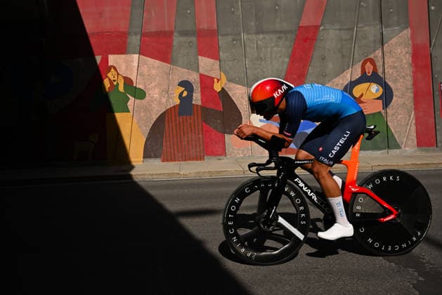 2026 UCI Road World Championships Picture by Chris Auld SWpix.com - 21 09 2026 - Cycling - 2026 UCI Road World Championships - MontrÃ al, Canada - Men Under-23 Individual Time Trial (ITT) - Nicolas Milesi (Italy) Copyright: x xSWpix.comx(t axPhotographyxHubxLtd)xChrisxAuld SWpix.comx SWP-3521-1066