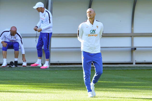 FOOTBALL : Entrainement de l™Equipe de France - 21 09 2026 ZinÃ dine Zidane (France) ClairefontaineFrance  Copyright: xBaptistexAutissierx