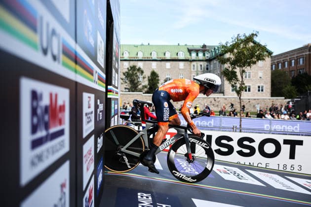 2026 UCI Road World Championships Picture by Alex Whitehead SWpix.com - 21 09 2026 - Cycling - 2026 UCI Road World Championships - MontrÃ al, Canada - Men Under-23 Individual Time Trial (ITT) - Ryan Gal (Netherlands) MontrÃ al Avenue du Parc Canada Copyright: x xSWpix.comx(t axPhotographyxHubxLtd)xAlexxWhitehead SWpix.comx SWP-3521-1079