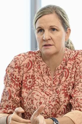 Interview with IOC head Coventry International Olympic Committee President Kirsty Coventry gives an interview in Tokyo on Sept. 22, 2026.  A14AA0005628244P