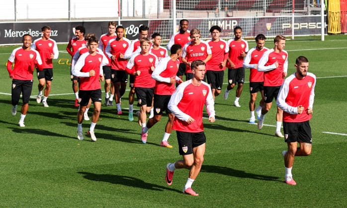 September 22, 2026, Germany, Stuttgart, VfB Stuttgart Soccer Practice,
