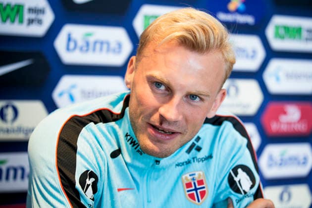 Press conference with the Norwegian men s national soccer team, Oslo, September 22, 2026. Sondre Klingen Langas during a press conference with the Norwegian men s national soccer team at Ullevaal Stadium, ahead of the Nations League matches against Denmark, Portugal, and Wales. Photo by Stian Lysberg Solum, NTB, Oslo, Norway. EDITORIAL USE ONLY. RESTRICTED USE FOR BETTING COMPANIES  Copyright: xStianxLysbergxSolumx xNTBx