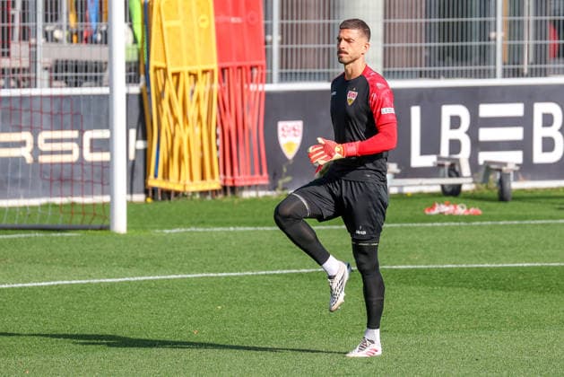 September 22, 2026, Germany, Stuttgart, VfB Stuttgart Soccer Practice, Fabian Bredlow
