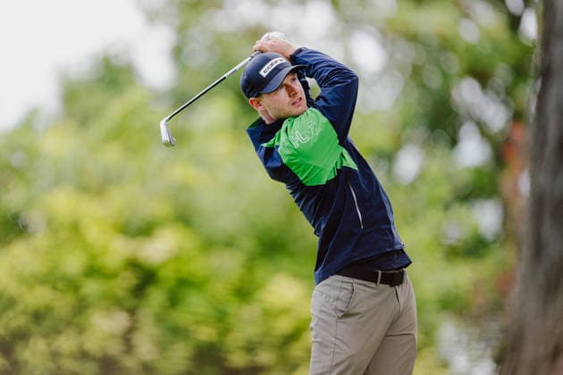 GOLF - DP World Tour Qualifying School EBREICHSDORF,AUSTRIA,22.SEP.26 - GOLF - DP World Tour Qualifying School, GC Schloss Ebreichsdorf. Image shows Florian Benner (GER).  GEPAxpictures xAlexanderxSolc