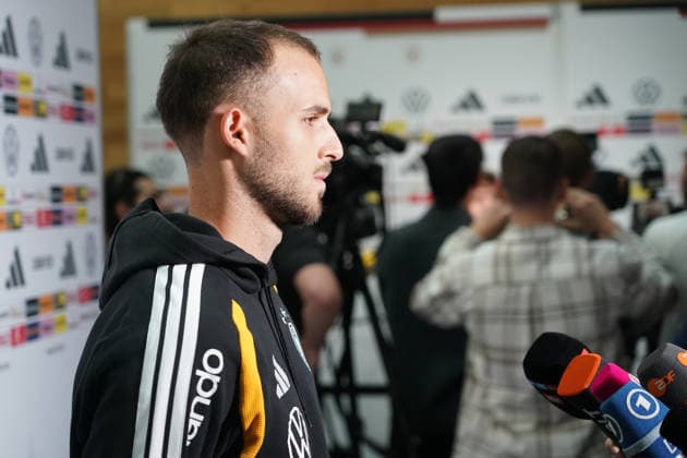 Max Rosenfelder Germany Herzo Base September 22, 2026 German National Team Nations League Preparation, Home Ground, HerzoBase, World of Adidas, Herzogenaurach