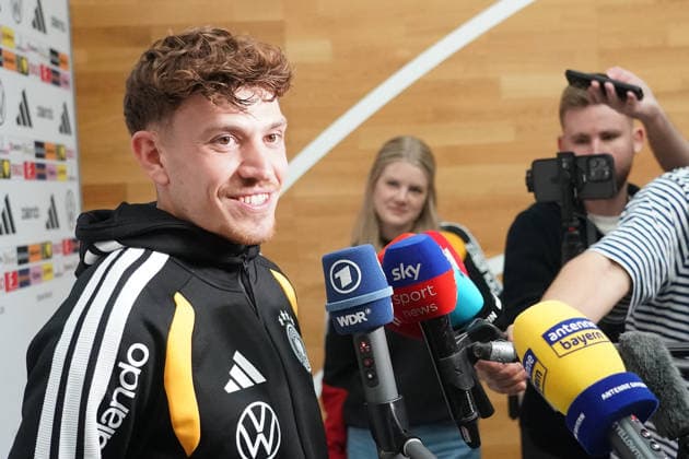 Philipp Treu Germany Herzo Base September 22, 2026 German National Team Nations League Preparation, Home Ground, HerzoBase, World of Adidas, Herzogenaurach