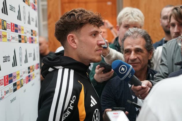 Philipp Treu Germany Herzo Base September 22, 2026 German National Team Nations League Preparation, Home Ground, HerzoBase, World of Adidas, Herzogenaurach