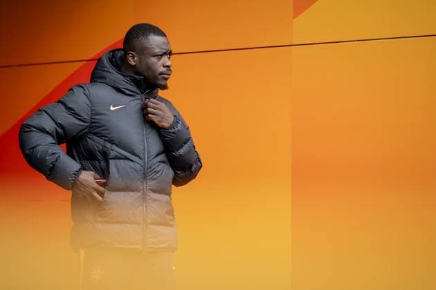 ZEIST - Bryan Brobbey at the KNVB Campus in Zeist in preparation for the Nations League matches against Germany, Serbia, Greece, and Serbia. ROBIN VAN LONKHUIJSEN ANP xVIxANPxSportx xxANPxIVx 569638903 originalFilename: 569638903.jpg