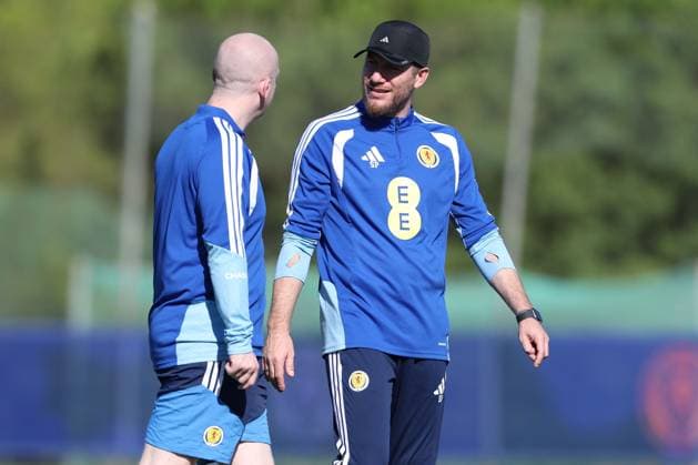 SÃ bastien Pocognoli Scotland Team Training, International Football, La Manga Club, Murcia, Spain - 22 Sep 2026 La Manga Club Murcia Spain  Copyright: xSergioxLopez Shutterstockx 17162755b