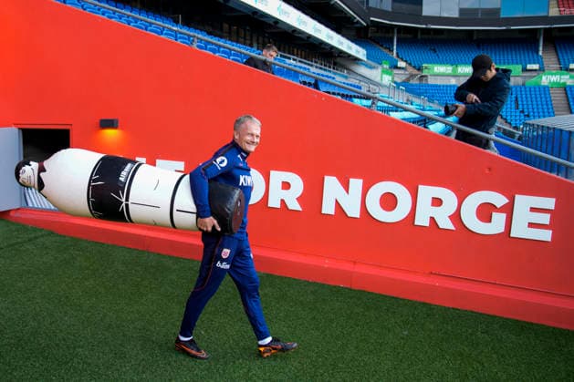 Training with the Norwegian Men s National Soccer Team, Oslo, September 22, 2026: Norwegian goalkeeper coach Frode Grodas during a training session with the Norwegian Men s National Soccer Team at Ullevaal Stadium, in preparation for the Nations League matches against Denmark, Portugal, and Wales. Photo by Stian Lysberg Solum, NTB, Oslo, Norway. EDITORIAL USE ONLY. RESTRICTED USE FOR BETTING COMPANIES.  Copyright: xStianxLysbergxSolumx xNTBx