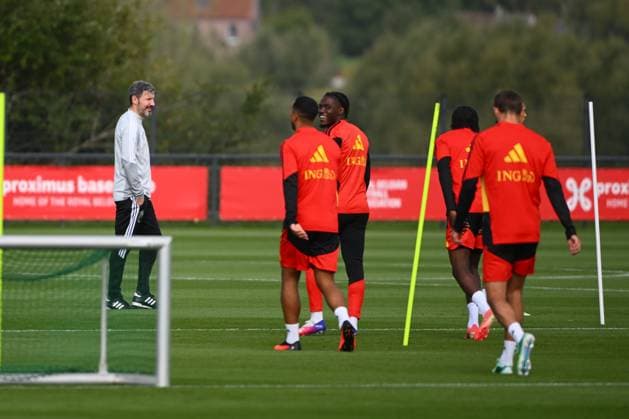 Italy v Belgium - UEFA Nations League 2026 Media Activities 22 09 2026 TUBIZE, BELGIUM - SEPTEMBER 22 : Van Bommel Mark head coach of Belgium pictured during a training session ahead of the UEFA Nations League tournament league phase matchday 1 group A1 match between Italy and Belgium on September 22, 2026 in Tubize, Belgium, 22 09 2026 Tubize Belgium  Copyright: xVincentxKalutx