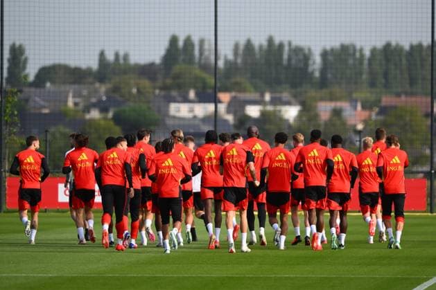 Italy v Belgium - UEFA Nations League 2026 Media Activities 22 09 2026 TUBIZE, BELGIUM - SEPTEMBER 22 : Players of Belgium pictured during a training session ahead of the UEFA Nations League tournament league phase matchday 1 group A1 match between Italy and Belgium on September 22, 2026 in Tubize, Belgium, 22 09 2026 Tubize Belgium  Copyright: xVincentxKalutx
