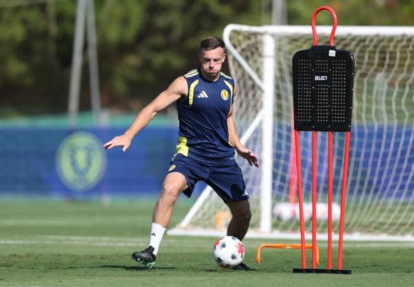 Lewis Ferguson Scotland Team Training, International Football, La Manga Club, Murcia, Spain - 22 Sep 2026 La Manga Club Murcia Spain  Copyright: xSergioxLopez Shutterstockx 17162755ai