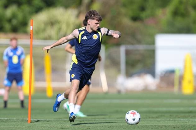 Ben Gannon-Doak Scotland Team Training, International Football, La Manga Club, Murcia, Spain - 22 Sep 2026 La Manga Club Murcia Spain  Copyright: xSergioxLopez Shutterstockx 17162755an
