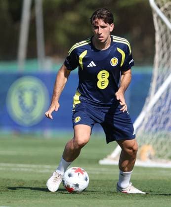 Luis Binks Scotland Team Training, International Football, La Manga Club, Murcia, Spain - 22 Sep 2026 La Manga Club Murcia Spain  Copyright: xSergioxLopez Shutterstockx 17162755ar