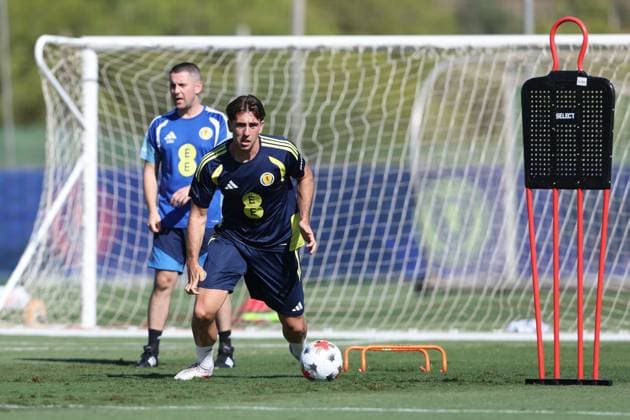 Luis Binks Scotland Team Training, International Football, La Manga Club, Murcia, Spain - 22 Sep 2026 La Manga Club Murcia Spain  Copyright: xSergioxLopez Shutterstockx 17162755as