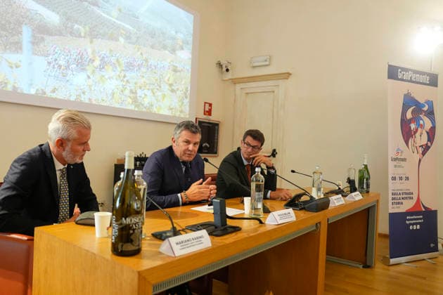 durante la Conferenza stampa di presentazione gara ciclistica Gran Piemonte 2026. Italy - News - September 22, 2026.  Copyright: xFabioxFerrari LaPressex