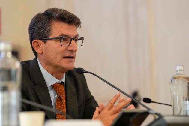 Luca Guercilena durante la Conferenza stampa di presentazione gara ciclistica Gran Piemonte 2026. Italy - News - September 22, 2026.  Copyright: xFabioxFerrari LaPressex