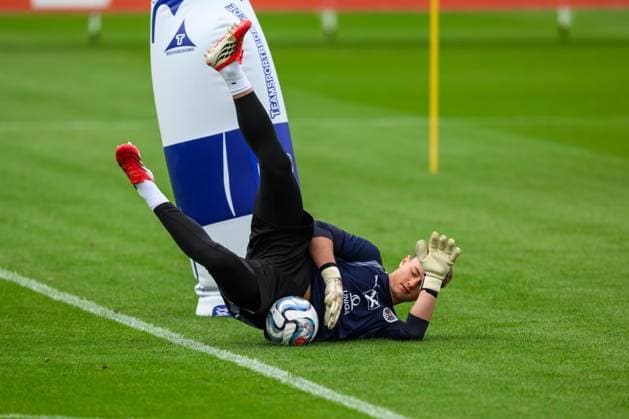 SOCCER - NL, AUT vs ISR WINDISCHGARSTEN,AUSTRIA,22.SEP.26 - SOCCER - UEFA Nations League, group stage, OEFB international match, Länderspiel, Nationalmannschaft Austria vs Israel, preview, training team AUT. Image shows Lukas Jungwirth (AUT).  GEPAxpictures xChristianxMoser
