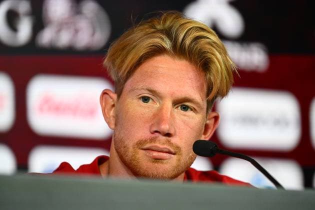 Italy v Belgium - UEFA Nations League 2026 Media Activities 22 09 2026 TUBIZE, BELGIUM - SEPTEMBER 22 : De Bruyne Kevin forward of Belgium speaks with the media during a pre-match press conference, PK, Pressekonferenz ahead of the UEFA Nations League tournament league phase matchday 1 group A1 match between Italy and Belgium on September 22, 2026 in Tubize, Belgium, 22 09 2026 Tubize Belgium  Copyright: xVincentxKalutx
