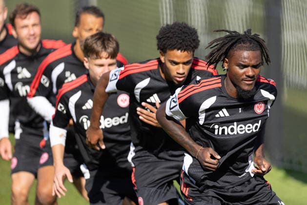 Eintracht Frankfurt Training: Lilian Brassier Takes the Lead Eintracht Frankfurt, 3rd training session of Eintracht Frankfurt on September 22, 2026, at Deutsche Bank Park in Frankfurt am Main, Frankfurt am Main, Hesse, Germany, Deutsche Bank Park