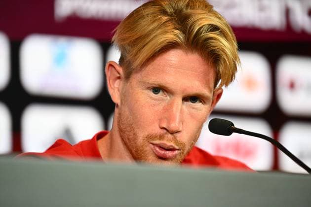 Italy v Belgium - UEFA Nations League 2026 Media Activities 22 09 2026 TUBIZE, BELGIUM - SEPTEMBER 22 : De Bruyne Kevin forward of Belgium speaks with the media during a pre-match press conference, PK, Pressekonferenz ahead of the UEFA Nations League tournament league phase matchday 1 group A1 match between Italy and Belgium on September 22, 2026 in Tubize, Belgium, 22 09 2026 Tubize Belgium  Copyright: xVincentxKalutx
