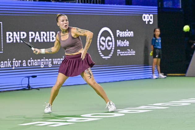 Tennis, WTA tournament in Singapore