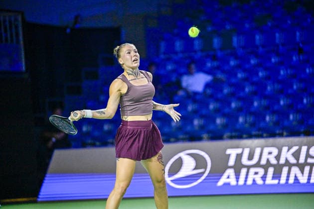 22nd September 2026; Kallang Tennis Hub, Singapore; WTA, Tennis Damen Tennis, Singapore Open, Day 2; Oleksandra Oliynykova DavidxAsh