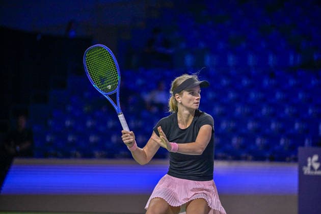 22nd September 2026; Kallang Tennis Hub, Singapore; WTA, Tennis Damen Tennis, Singapore Open Day 2; Tatiana Prozorova DavidxAsh