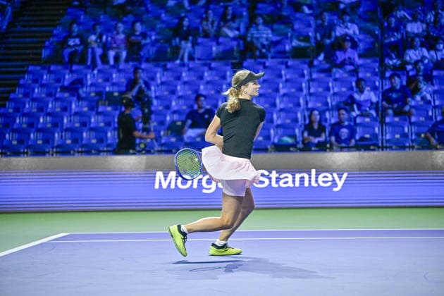 22nd September 2026; Kallang Tennis Hub, Singapore; WTA, Tennis Damen Tennis, Singapore Open Day 2; Tatiana Prozorova DavidxAsh